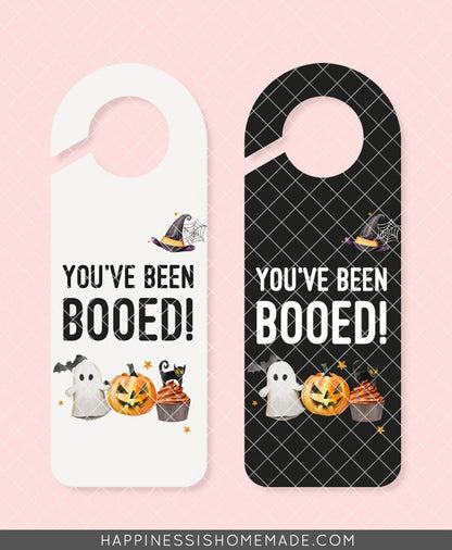 Halloween Boo Signs & Door Hangers