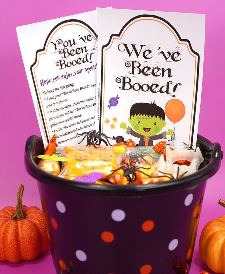 Halloween Boo Signs – Happiness is Homemade