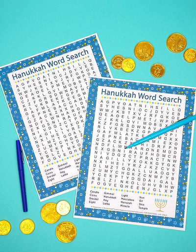 Hanukkah Games & Activities Bundle