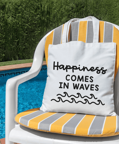 Happiness Comes in Waves SVG