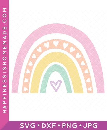 Heart Rainbow SVG