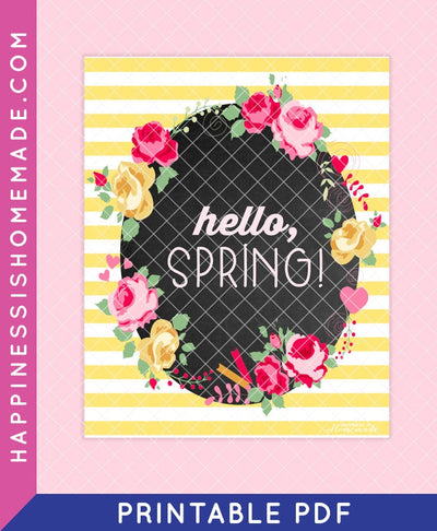 Hello, Spring! Print