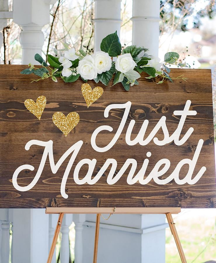 Just Married SVG