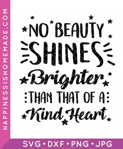 Kindness Shines SVG