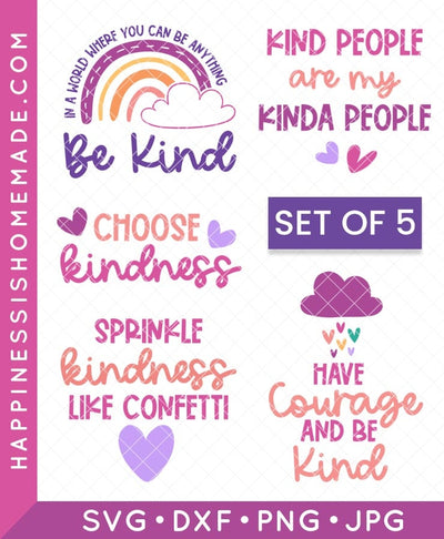 Kindness SVG Bundle