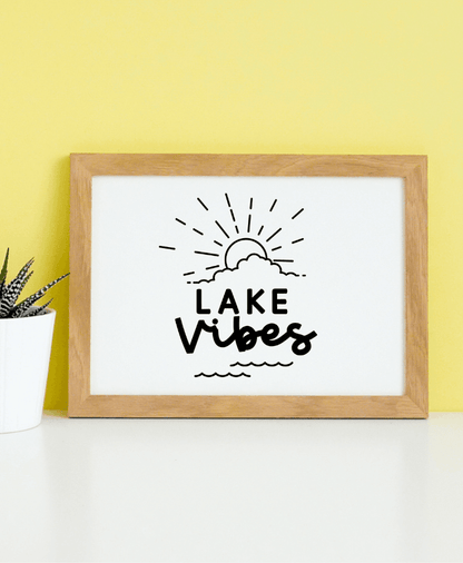 Lake Vibes SVG