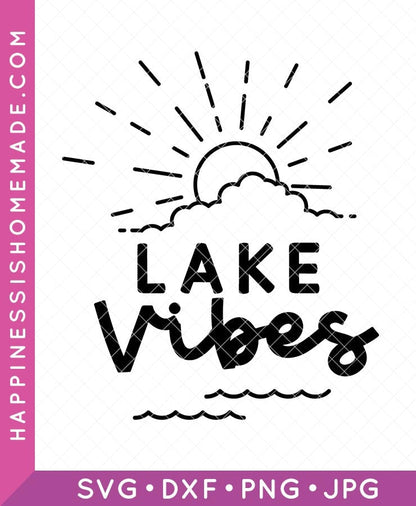 Lake Vibes SVG