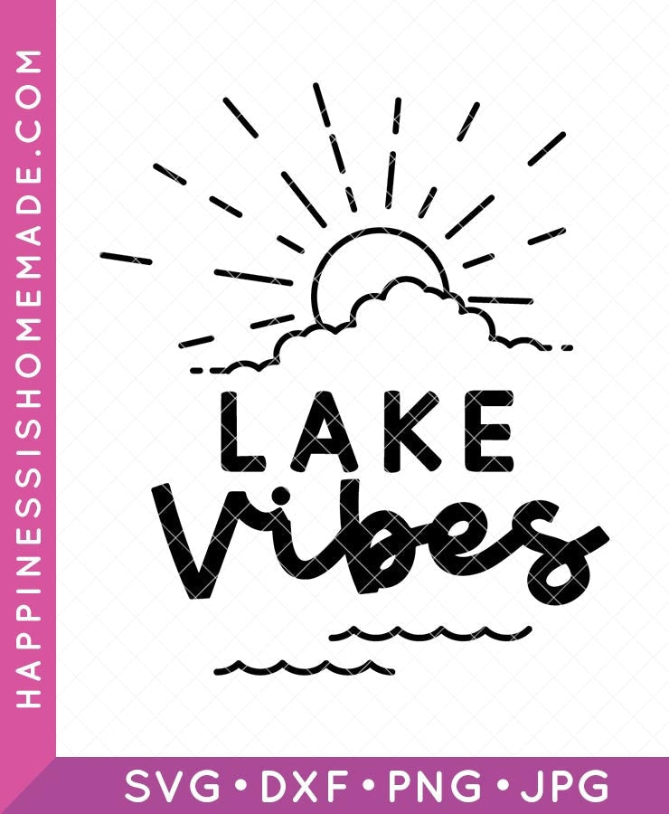 Lake Vibes SVG