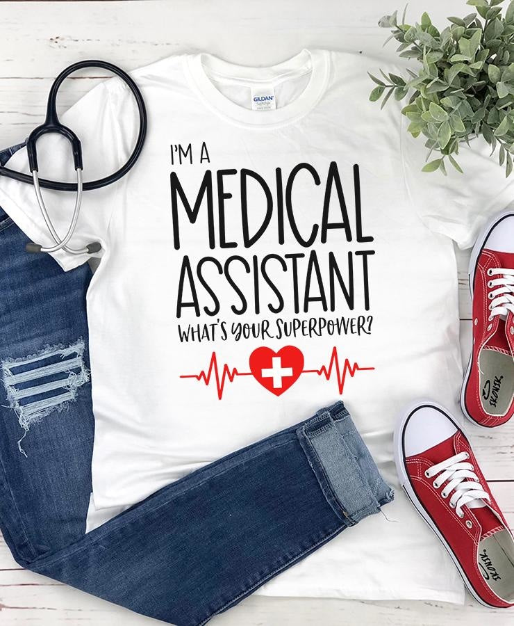 Medical Assistant Superhero SVG