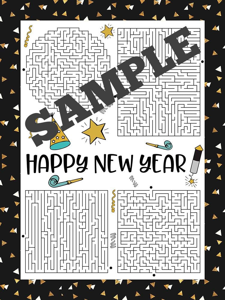 MEGA New Years Eve Games & Activities Bundle Printable