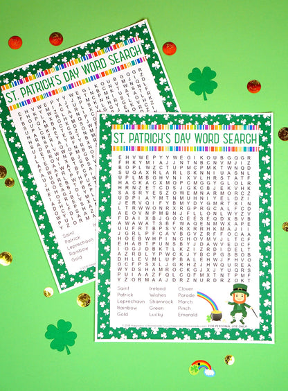 MEGA St. Patrick's Day Games & Activites Bundle