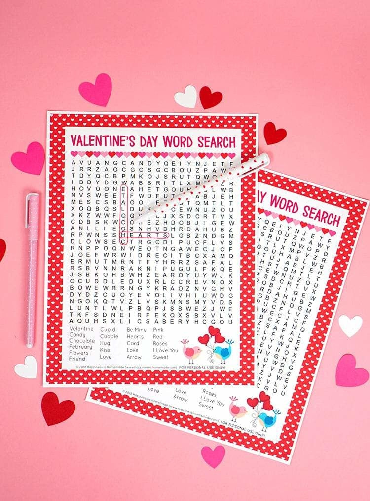 Mega Valentines Day Games & Activities Bundle Printable