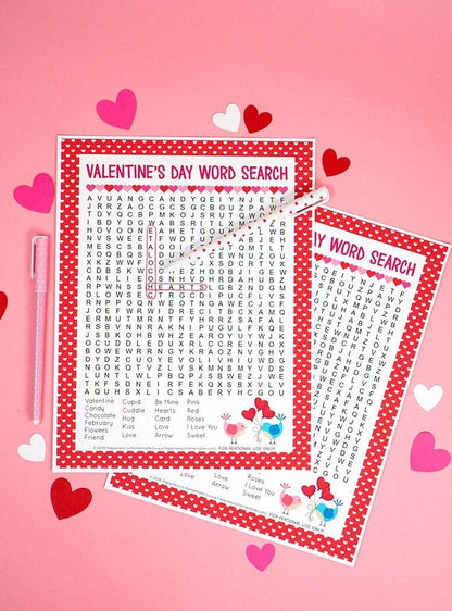 Mega Valentines Day Games & Activities Bundle Printable