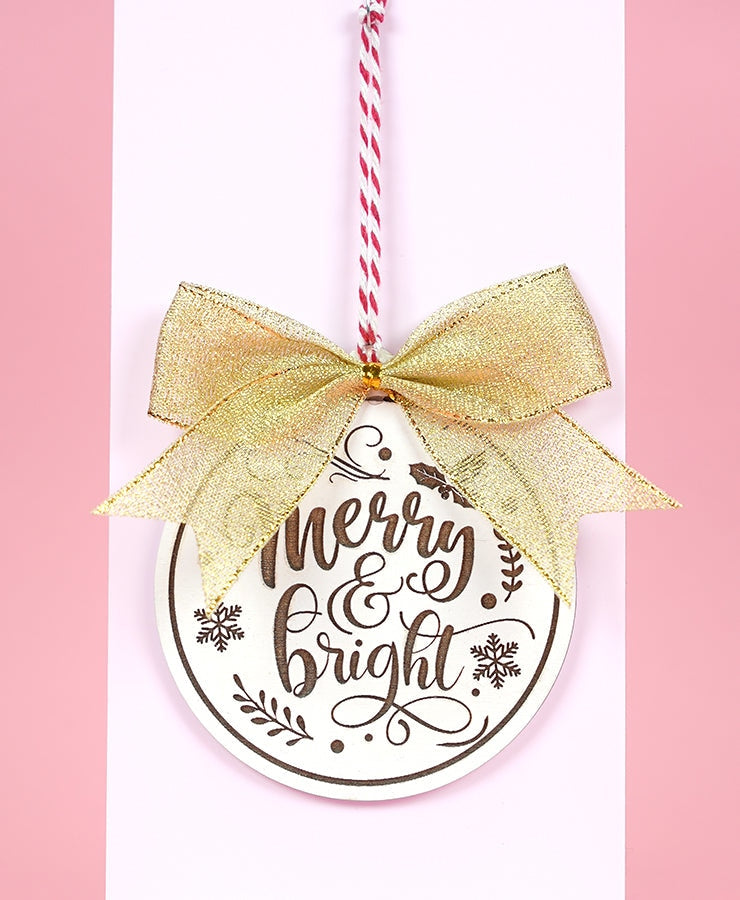 Merry & Bright Ornament