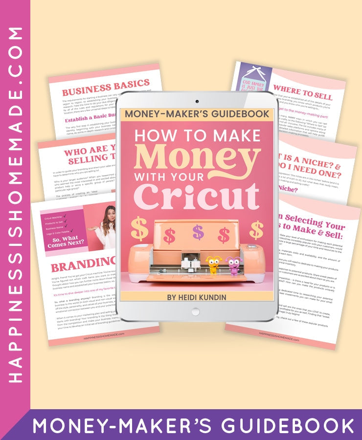 Money-Maker's Guidebook: Cricut
