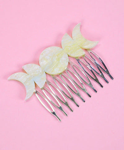 Moon Phases Hair Comb