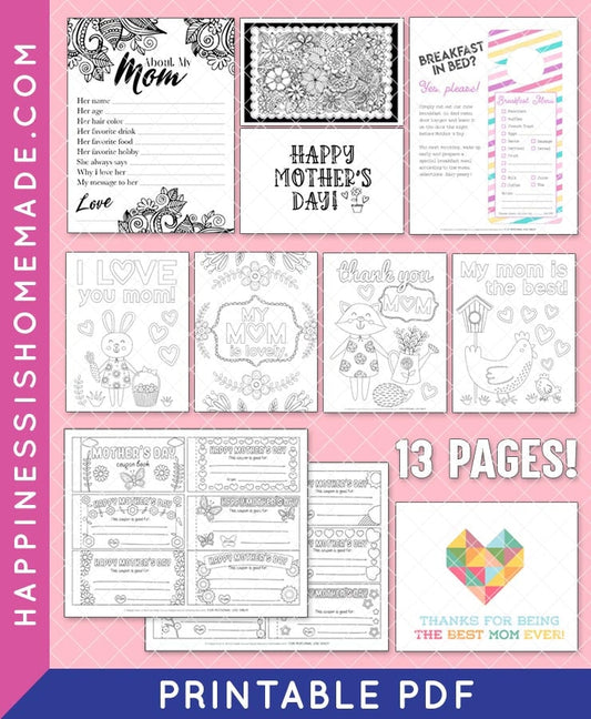 Mother's Day Activities Bundle