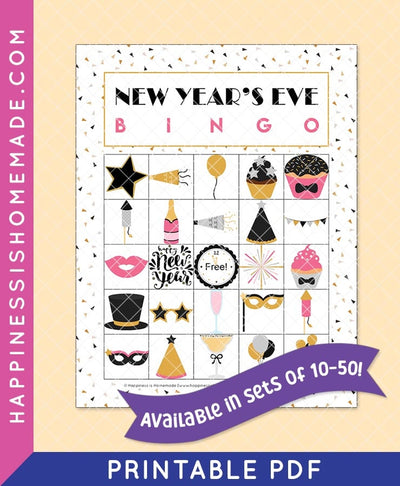 New Year's Eve Bingo