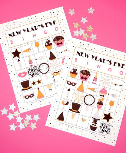 New Years Eve Bingo Printable