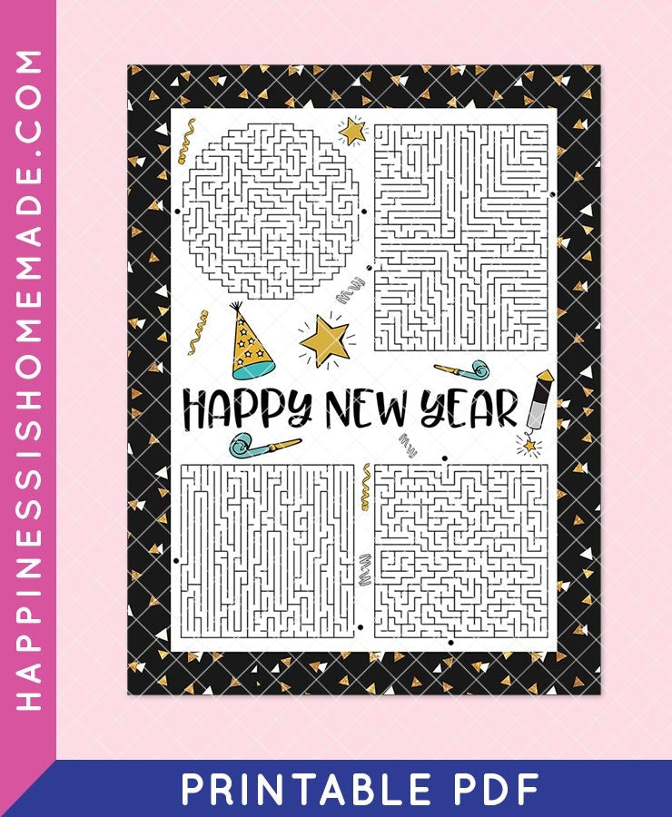 New Year's Eve Maze