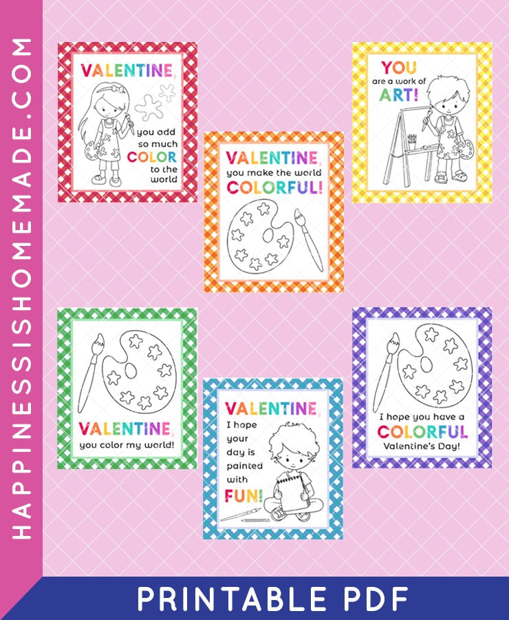 Paint Valentine Cards