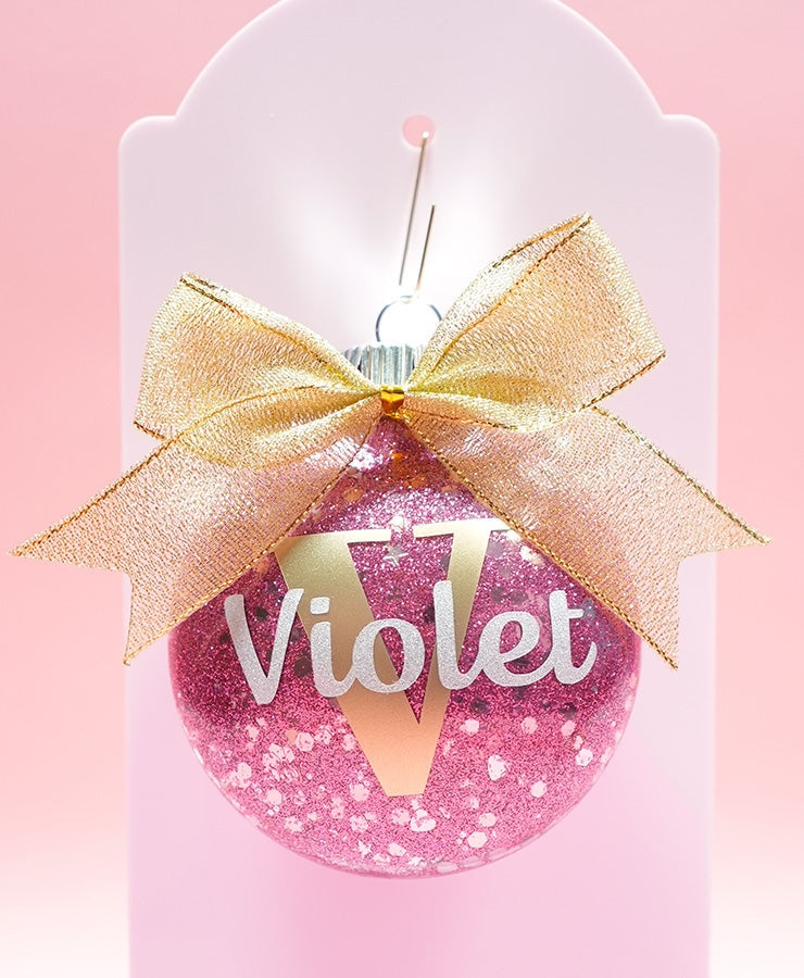 Personalized Ornament - Violet