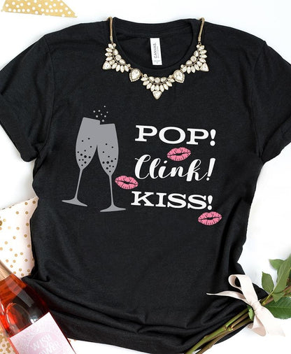 Pop, Clink, Kiss! SVG