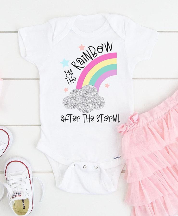 Rainbow Baby SVG Bundle