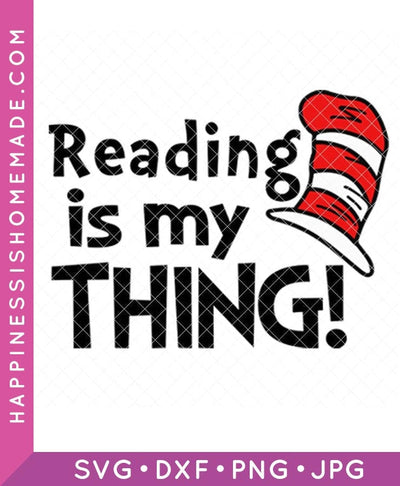 Reading is My Thing SVG