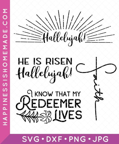 Religious Easter SVG Bundle
