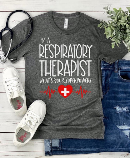 Respiratory Therapist Superhero SVG