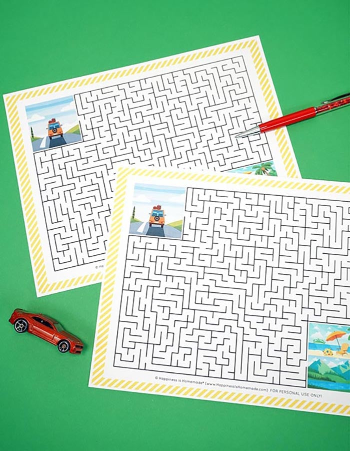 Road Trip Maze