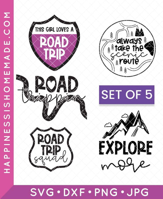 Road Trip SVG Bundle