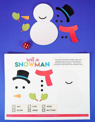 Roll A Snowman Game