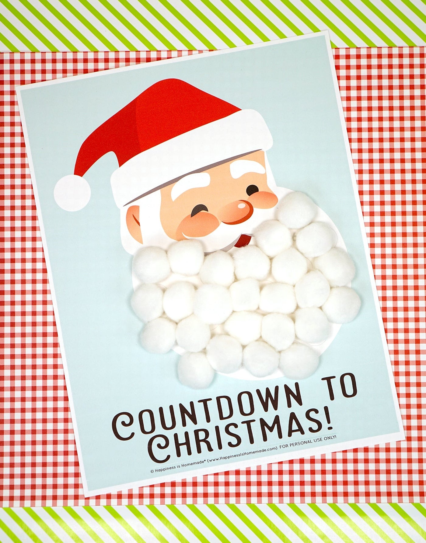 Santa Beard Countdown
