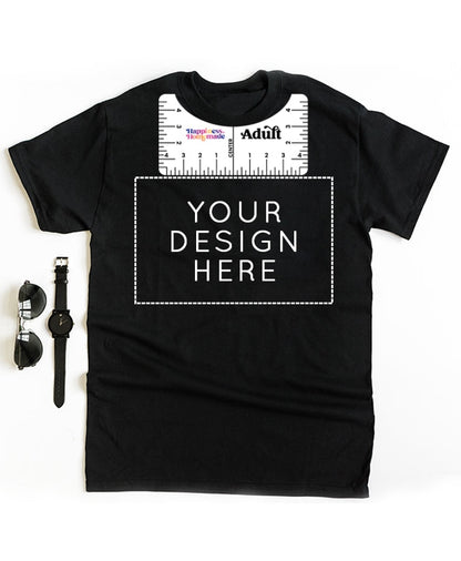 Special Bundle: T-Shirt Ruler Guides + HTV Placement Chart