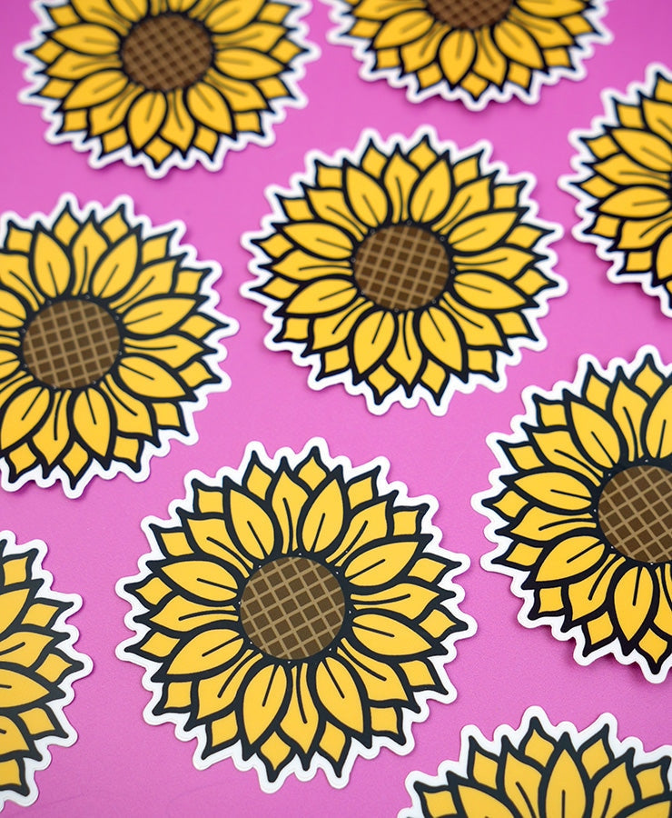 Sunflower Stickers