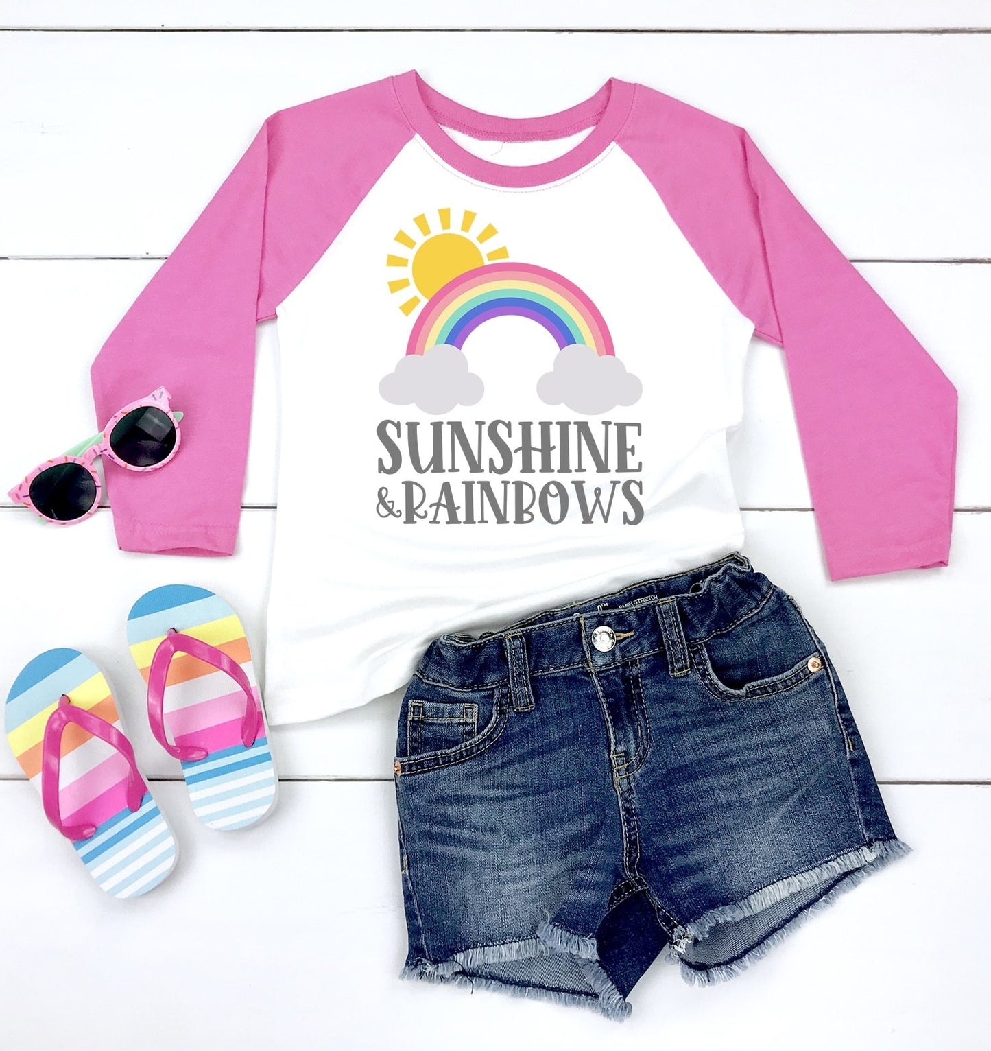 Sunshine and Rainbows SVG