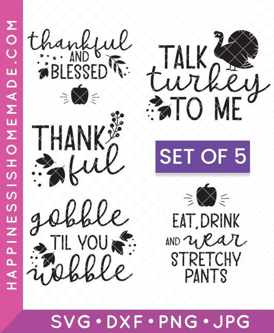 Thanksgiving SVG Bundle