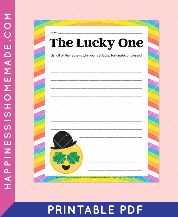 The Lucky One Writing Prompt