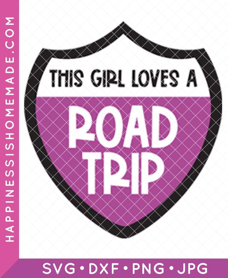 This Girl Loves A Road Trip SVG