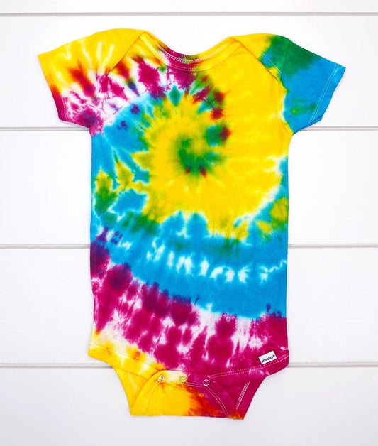 Tie-Dye Baby Bodysuit: 24 months