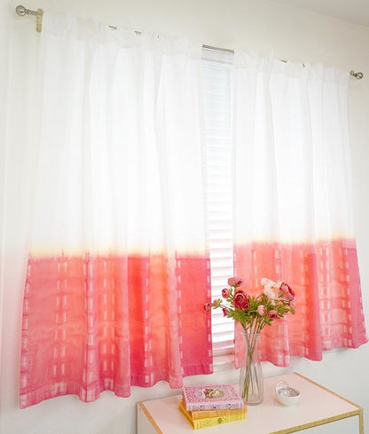 Tie-Dye Curtain Set