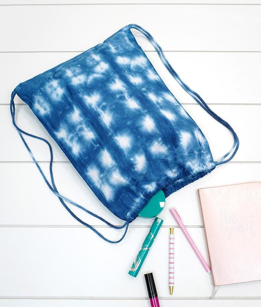 Tie-Dye Drawstring Backpack