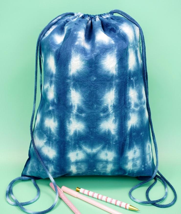 Tie-Dye Drawstring Backpack