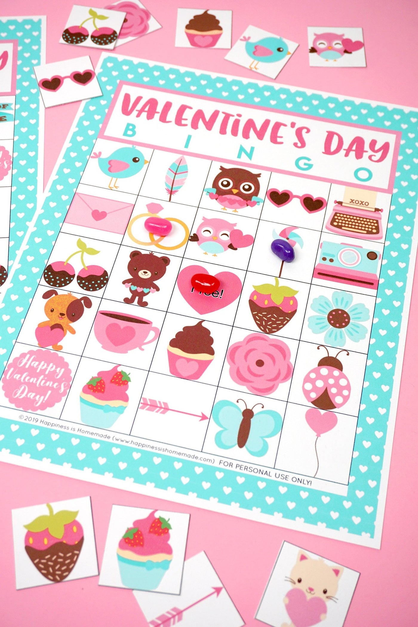 Valentine's Day Bingo – Happiness is Homemade