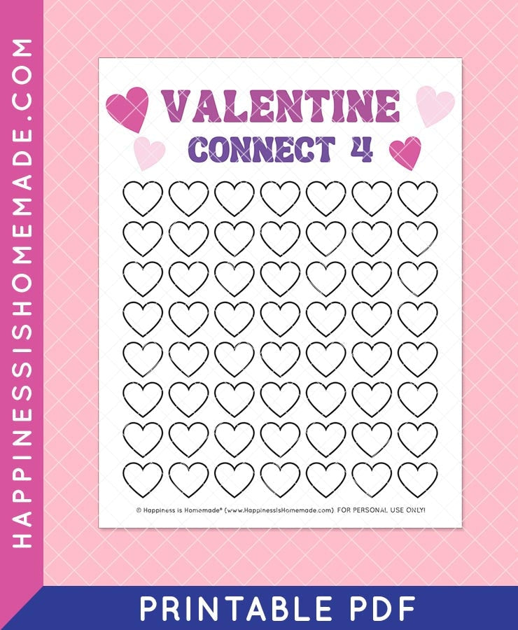 Valentine's Day Connect 4