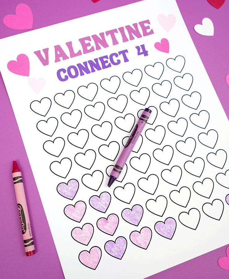 Valentine's Day Connect 4