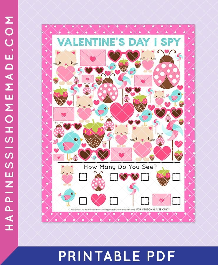 Valentine's Day I Spy