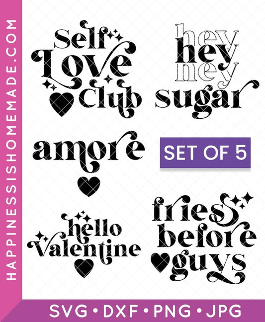 Valentine's Day SVG Bundle